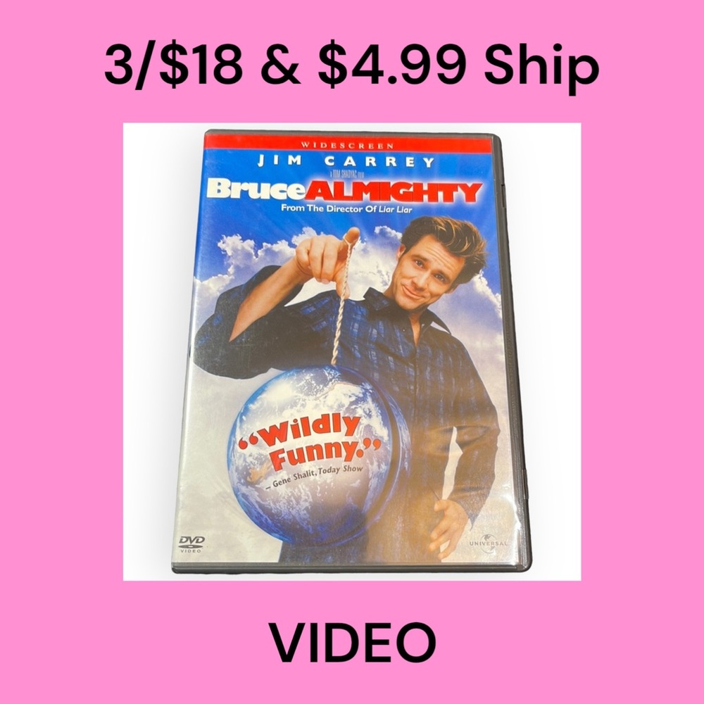 Bruce Almighty DVD 📀